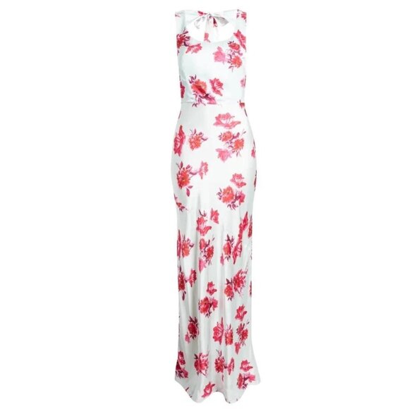 Favorite Daughter The Sunroof Floral Maxi Dress in Peony Size 8 - Picture 3 of 10
